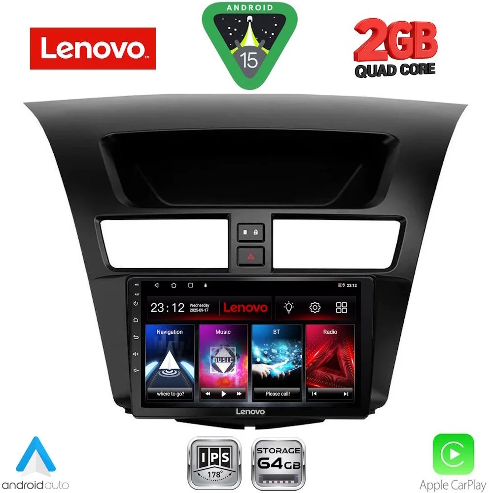 Φωτογραφία προϊόντος: LENOVO LVD 2364_CPA (9inc) MULTIMEDIA TABLET for MAZDA BT50 mod. 2012-2019