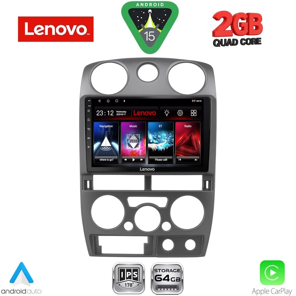 Φωτογραφία προϊόντος: LENOVO LVD 2254GR_CPA (9inc) MULTIMEDIA TABLET for ISUZU D-MAX mod. 2008-2012 (GREY)