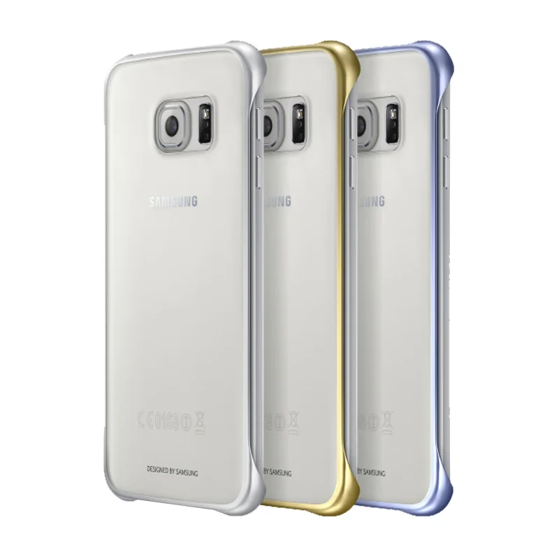 Φωτογραφία προϊόντος: Θήκη Faceplate Samsung Clear Cover EF-QG920BKEGCN για SM-G920F Galaxy S6 Μαύρο - Χρυσό - Ασημί