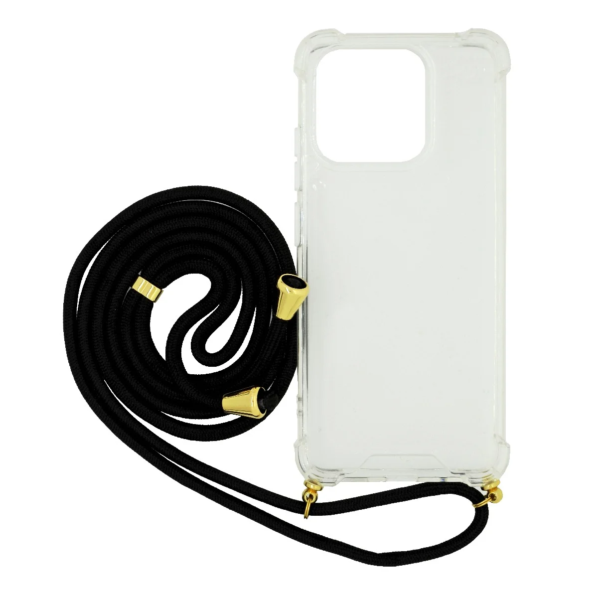 Φωτογραφία προϊόντος: Θήκη Ancus Crossbody για Xiaomi Redmi 12C με Κορδόνι Μαύρo