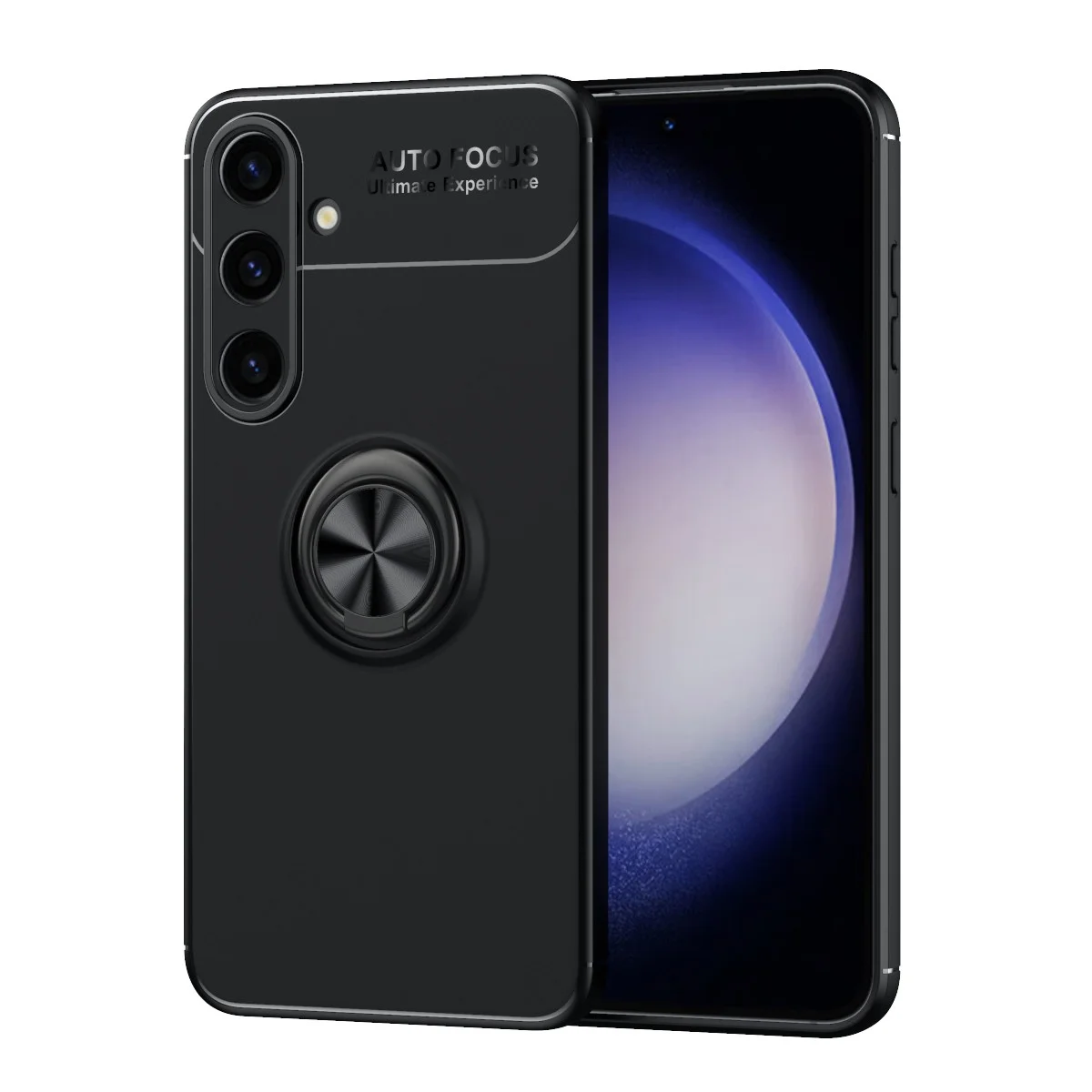Φωτογραφία προϊόντος: Θήκη Ancus AutoFocus Shock Proof με Ring Holder για Samsung SM-S921B Galaxy S24 Μαύρη