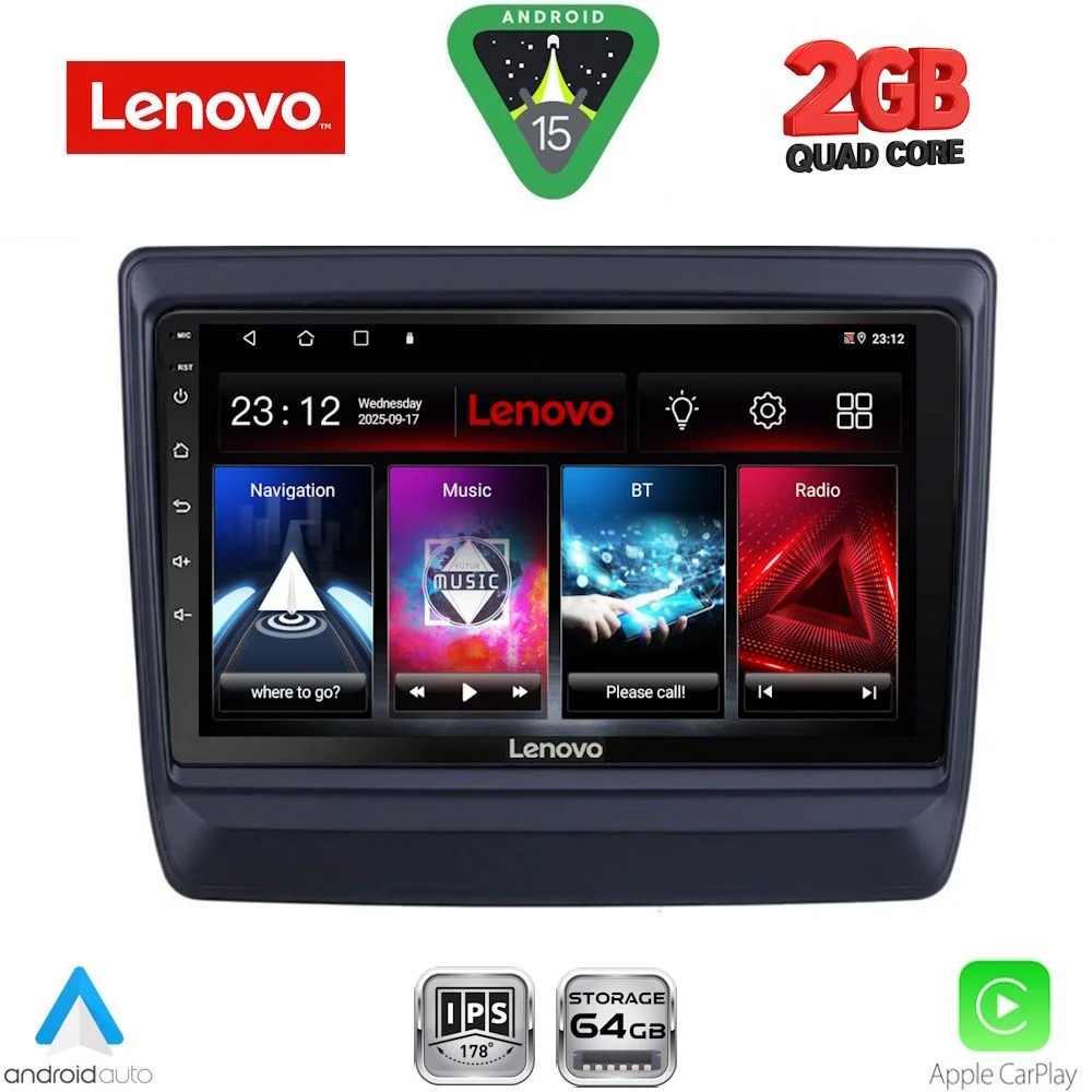 Φωτογραφία προϊόντος: LENOVO LVD 2256_CPA (9inc) MULTIMEDIA TABLET for ISUZU DMAX mod. 2020-2026