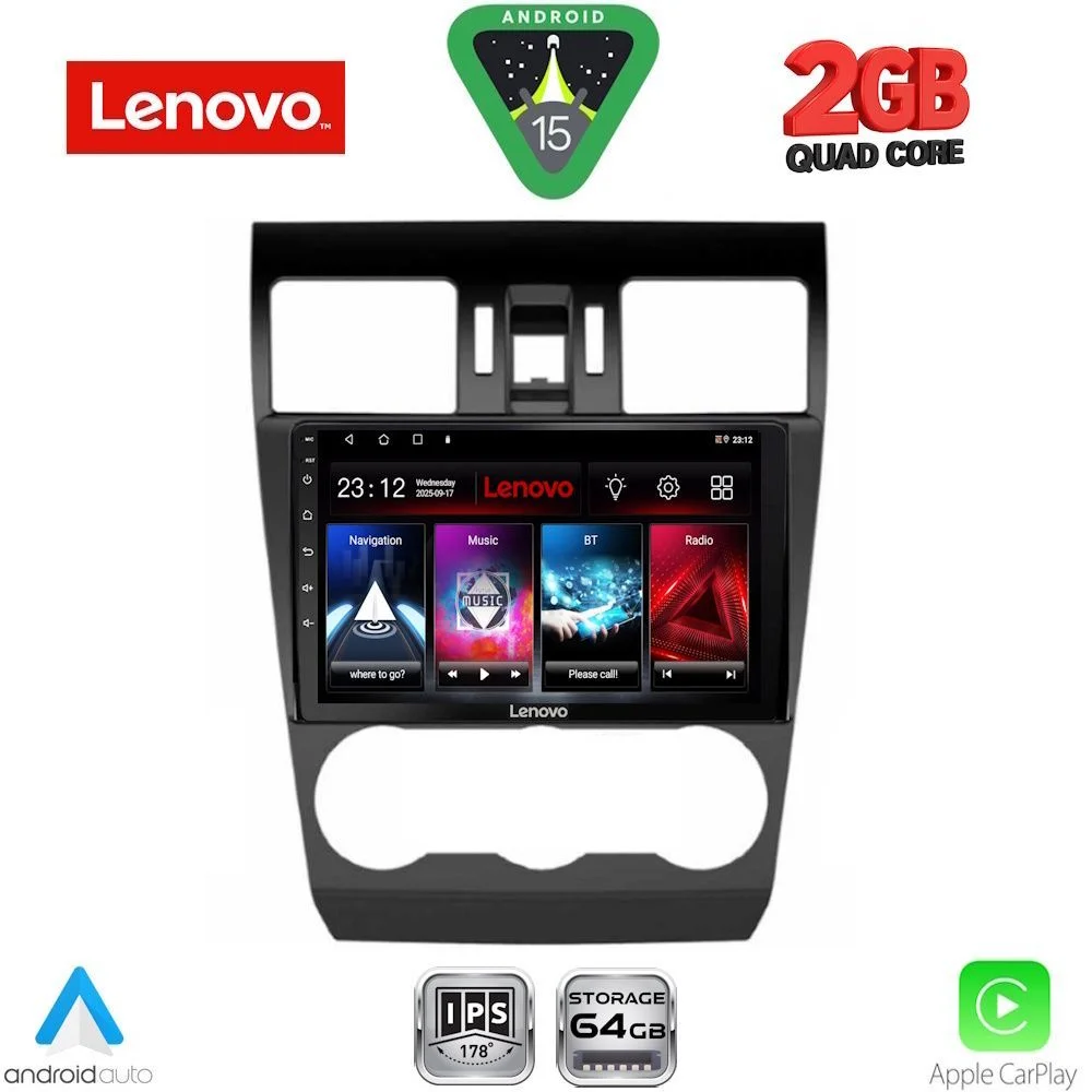 Φωτογραφία προϊόντος: LENOVO LVD 2663_CPA (9inc) MULTIMEDIA TABLET for SUBARU FORESTER - IMPREZA - XV mod. 2013-2019