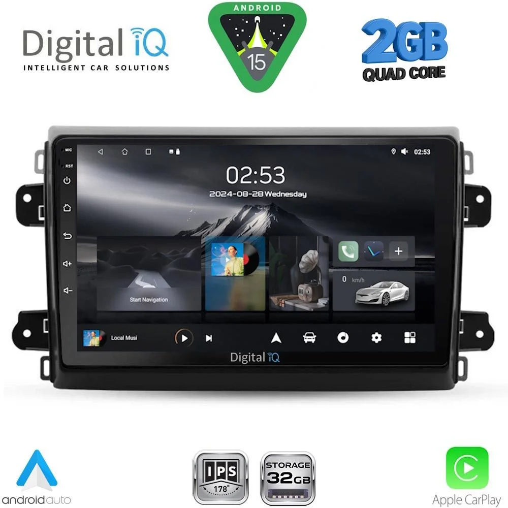 Φωτογραφία προϊόντος: DIGITAL IQ RSD 1143_CPA (9inc) MULTIMEDIA TABLET for FIAT DUCATO mod. 2021-2026