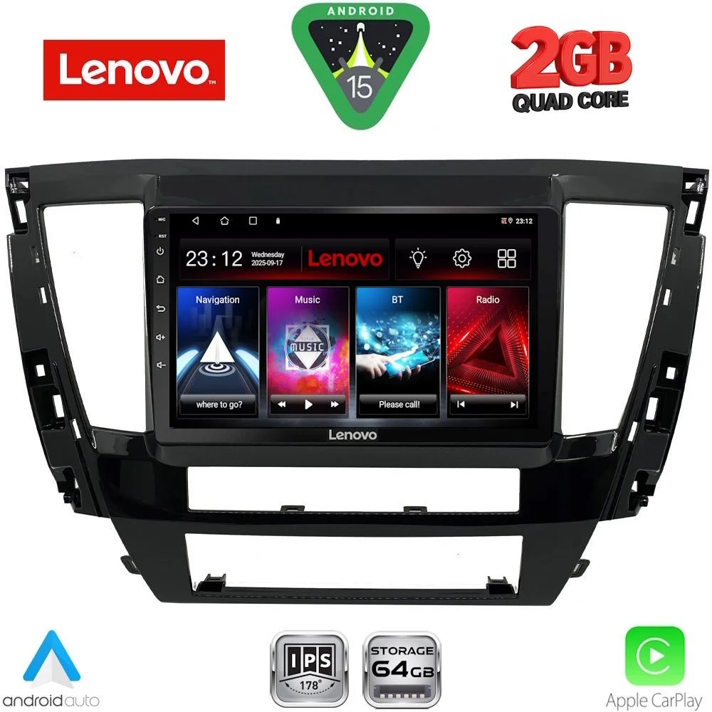 Φωτογραφία προϊόντος: LENOVO LVD 2447S_CPA (9inc) MULTIMEDIA TABLET for MITSUBISHI PAJERO SPORT mod. 2020+