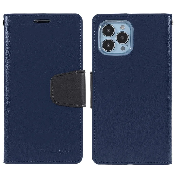 Φωτογραφία προϊόντος: Θήκη Book Goospery Sonata Diary Case για Apple iPhone 13 Pro Μπλέ-Μαύρο