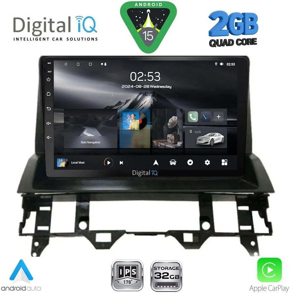 Φωτογραφία προϊόντος: DIGITAL IQ RSD 1376_CPA DASH (10inc) MULTIMEDIA TABLET for MAZDA 6 mod. 2002-2008