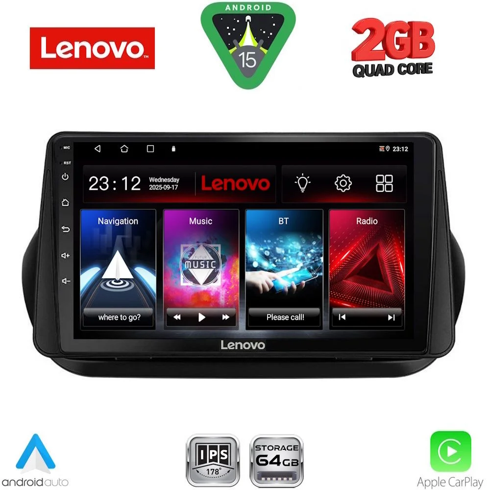 Φωτογραφία προϊόντος: LENOVO LVD 2142_CPA (9inc) MULTIMEDIA TABLET for CITROEN – FIAT – PEUGEOT mod. 2008-2018