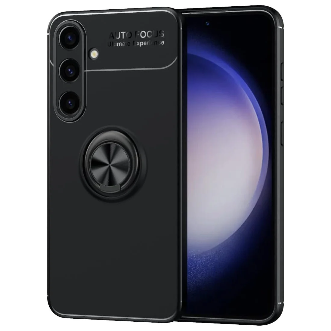Φωτογραφία προϊόντος: Θήκη Ancus AutoFocus Shock Proof με Ring Holder για Samsung SM-S926B Galaxy S24+ Μαύρη