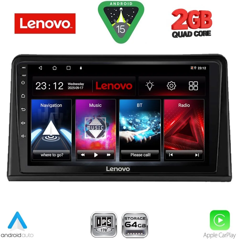 Φωτογραφία προϊόντος: LENOVO LVD 2548_CPA (9inc) MULTIMEDIA TABLET for RENAULT EXPRESS mod. 2020-2026