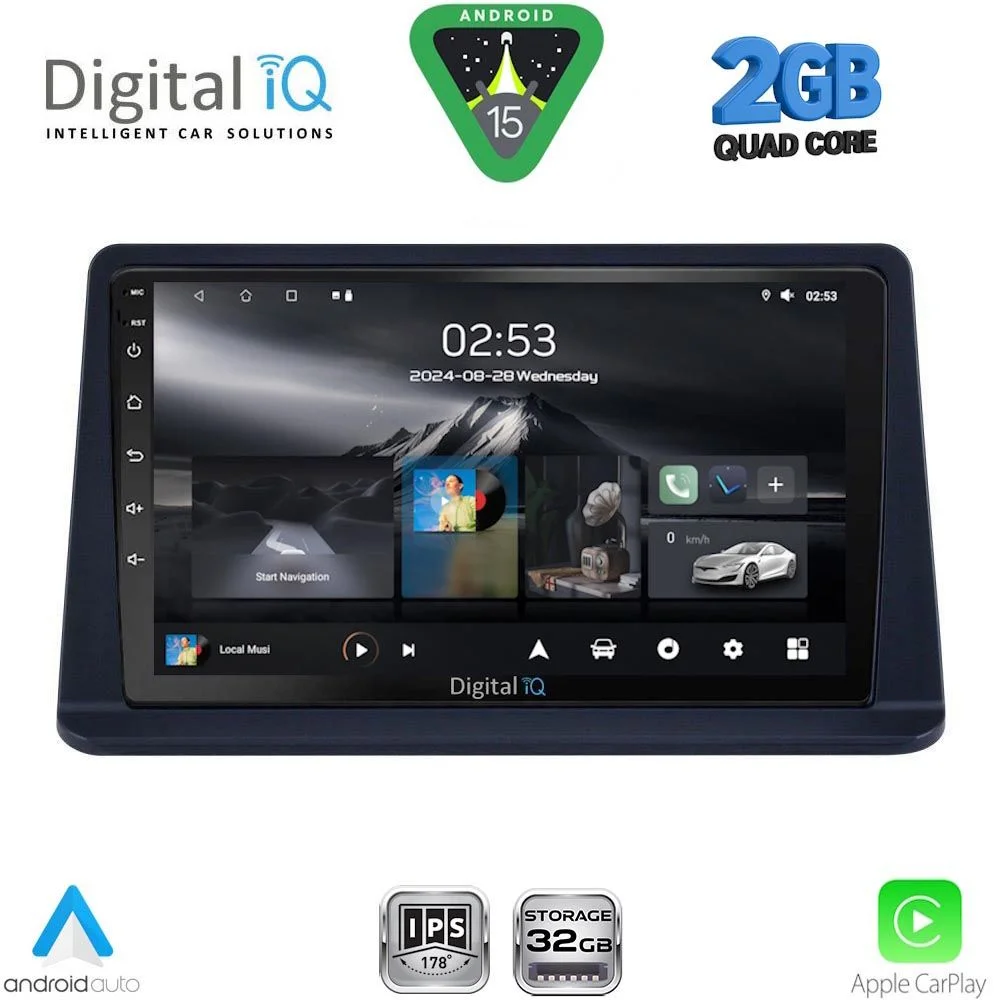 Φωτογραφία προϊόντος: DIGITAL IQ RSD 1445_CPA (9inc) MULTIMEDIA TABLET for MITSUBISHI PAJERO mod. 1999-2006