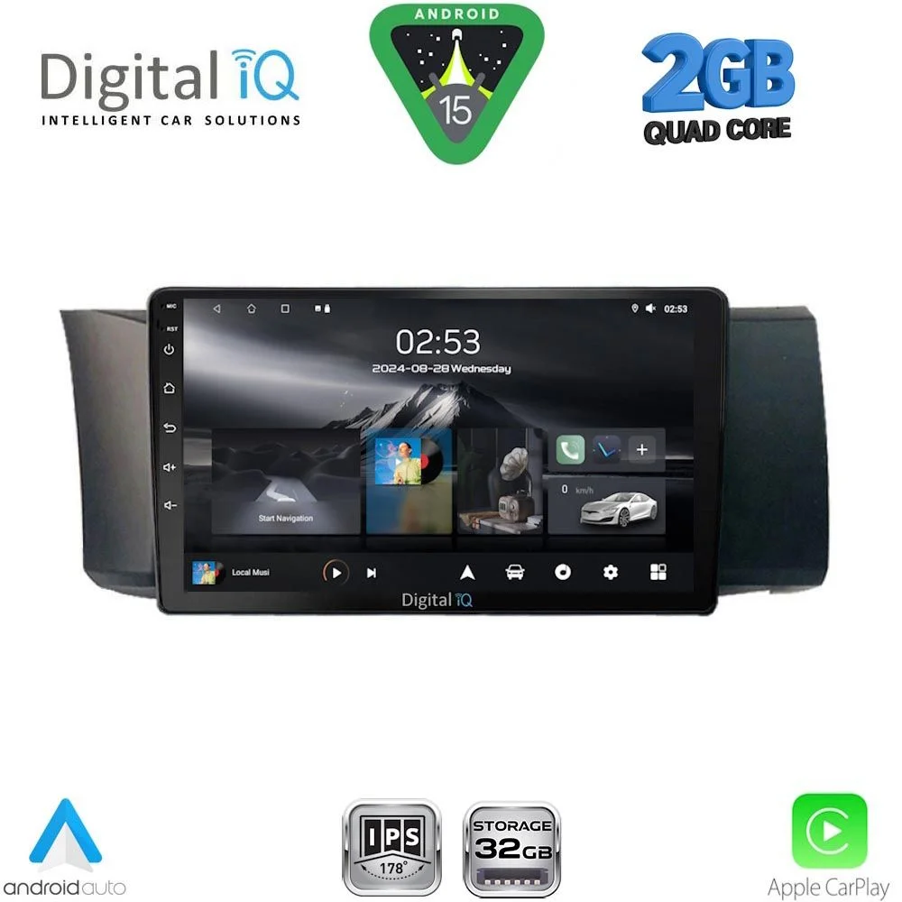 Φωτογραφία προϊόντος: DIGITAL IQ RSD 1669_CPA (9inc) MULTIMEDIA TABLET for TOYOTA GT86 - SUBARU BRZ mod. 2012-2026