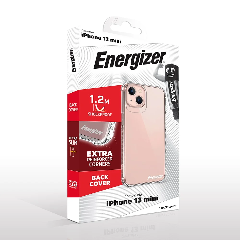 Φωτογραφία προϊόντος: Θήκη Shockproof Hardcase Ultra Slim Energizer για Apple iPhone 13 mini Διάφανο