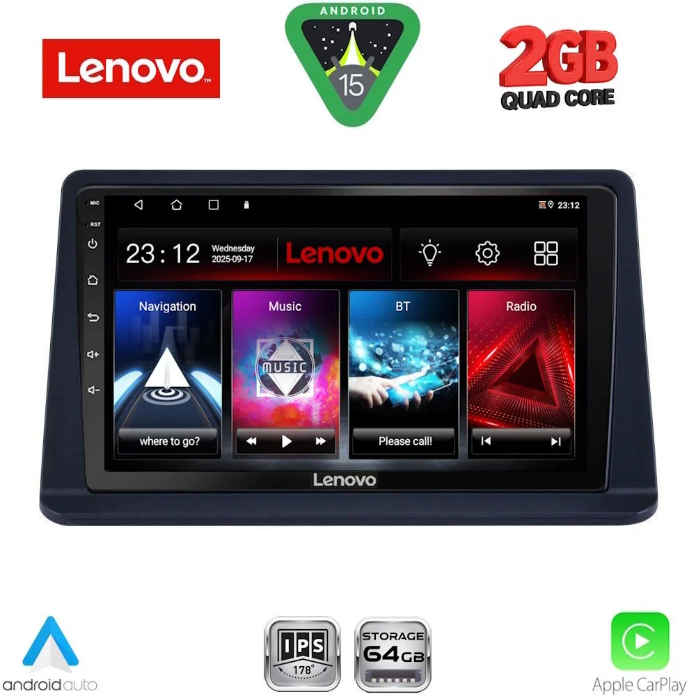 Φωτογραφία προϊόντος: LENOVO LVD 2445_CPA (9inc) MULTIMEDIA TABLET for MITSUBISHI PAJERO mod. 1999-2006