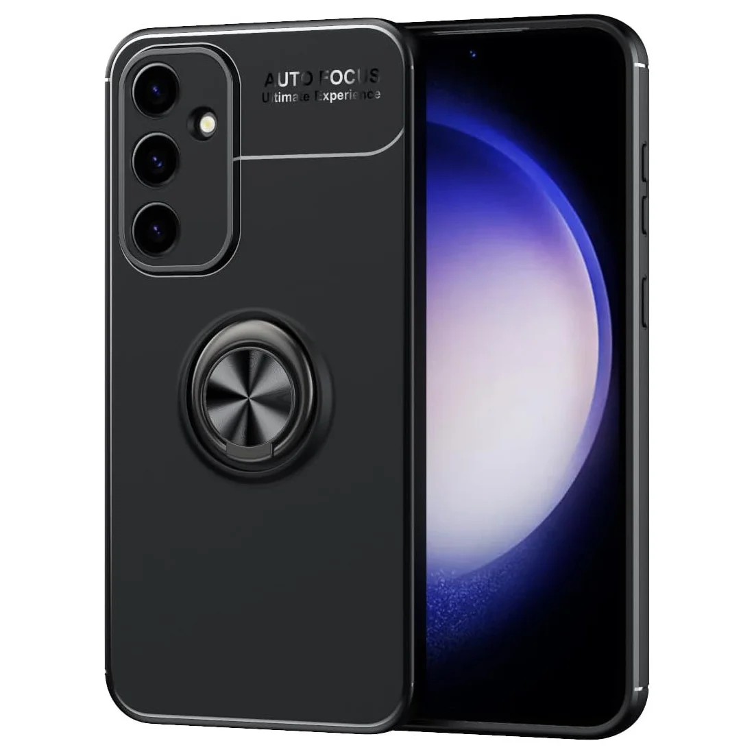 Φωτογραφία προϊόντος: Θήκη Ancus AutoFocus Shock Proof με Ring Holder για Samsung SM-S711B Galaxy S23 FE Μαύρη