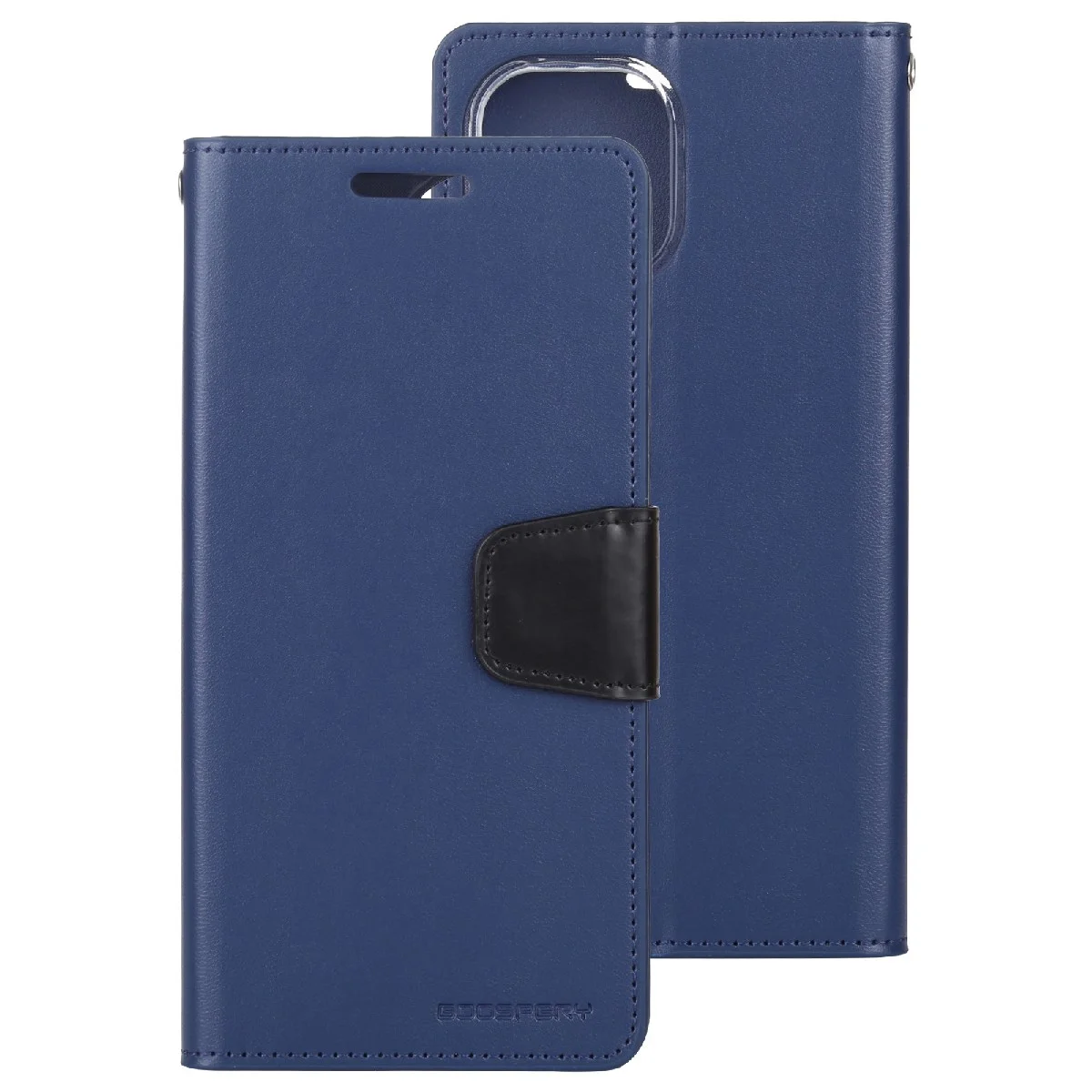 Φωτογραφία προϊόντος: Θήκη Book Goospery Sonata Diary Case για Apple iPhone 12 Pro Max Μπλέ-Μαύρο