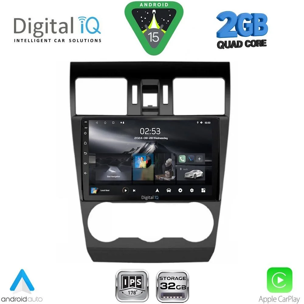 Φωτογραφία προϊόντος: DIGITAL IQ RSD 1663_CPA (9inc) MULTIMEDIA TABLET for SUBARU FORESTER - IMPREZA - XV mod. 2013-2019