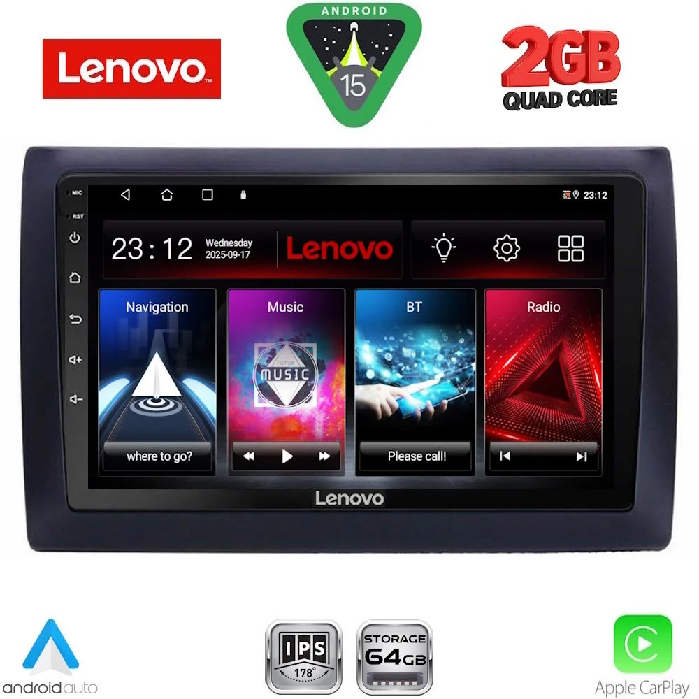 Φωτογραφία προϊόντος: LENOVO LVD 2145_CPA (9inc) MULTIMEDIA TABLET for FIAT STILO mod. 2001-2007