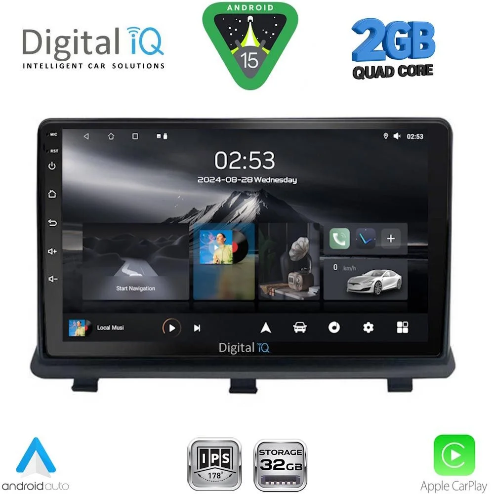 Φωτογραφία προϊόντος: DIGITAL IQ RSD 1480_CPAA (9inc) MULTIMEDIA TABLET for OPEL ANTARA mod. 2006-2016