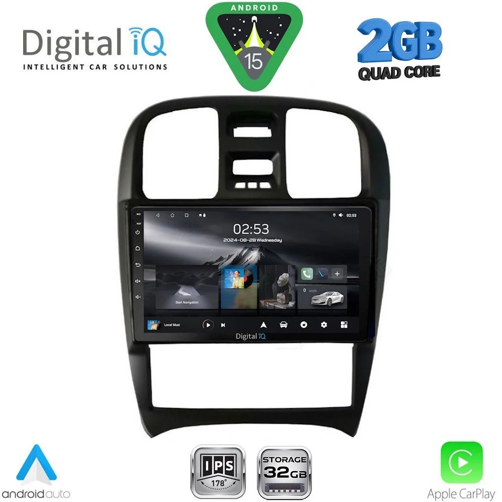 Φωτογραφία προϊόντος: DIGITAL IQ RSD 1247_CPA (9inc) MULTIMEDIA TABLET for HYUNDAI SONATA mod. 2000-2006