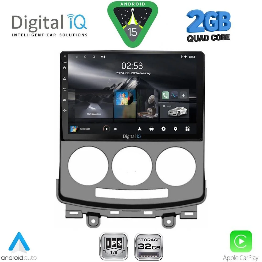 Φωτογραφία προϊόντος: DIGITAL IQ RSD 1370_CPA (9inc) MULTIMEDIA TABLET for MAZDA 5 mod. 2004-2010