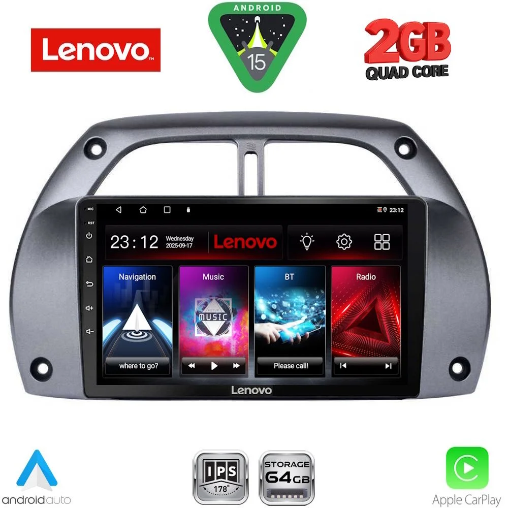 Φωτογραφία προϊόντος: LENOVO LVD 2730_CPA A/C (9inc) MULTIMEDIA TABLET for TOYOTA RAV 4 mod. 2000-2006