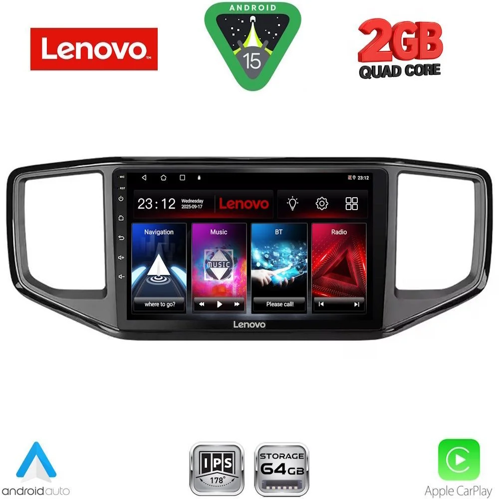 Φωτογραφία προϊόντος: LENOVO LVD 2754_CPA (9inc) MULTIMEDIA TABLET for VW AMAROK mod. 2017-2022