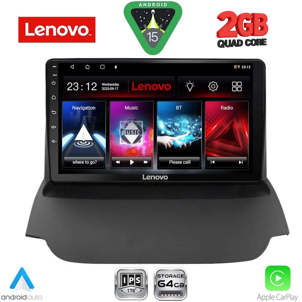 Φωτογραφία προϊόντος: LENOVO LVD 2150_CPA (9inc) MULTIMEDIA TABLET for FORD ECOSPORT mod. 2012-2018
