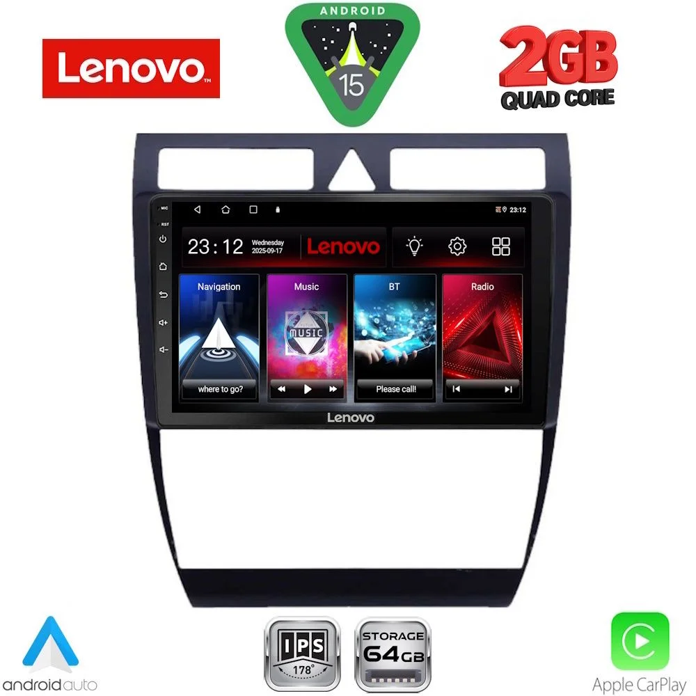 Φωτογραφία προϊόντος: LENOVO LVD 2006_CPA (9inc) MULTIMEDIA TABLET for AUDI A6 mod. 1998-2005