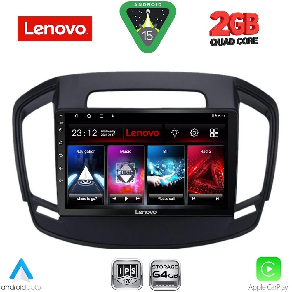 Φωτογραφία προϊόντος: LENOVO LVD 2492_CPA (9inc) MULTIMEDIA TABLET for OPEL INSIGNIA mod. 2014-2017