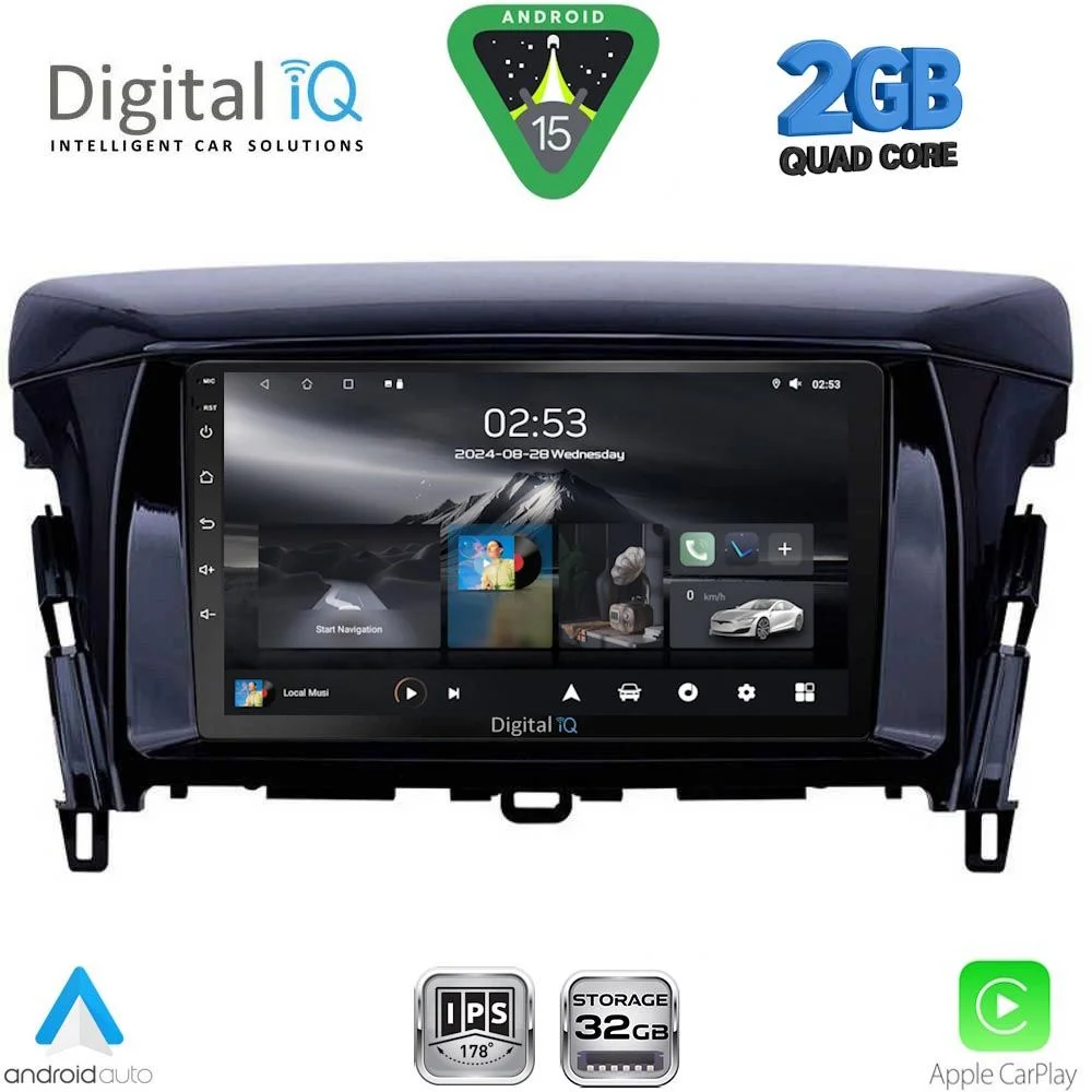 Φωτογραφία προϊόντος: DIGITAL IQ RSD 1432_CPA (9inc) MULTIMEDIA TABLET for MITSUBISHI ECLIPSE CROSS mod. 2018-2026