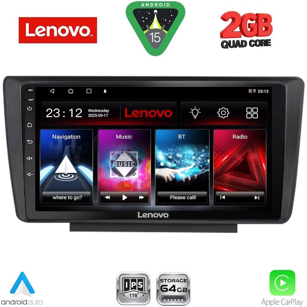 Φωτογραφία προϊόντος: LENOVO LVD 2594_CPA (9inc) MULTIMEDIA TABLET for SKODA OCTAVIA 5 mod. 2005-2012