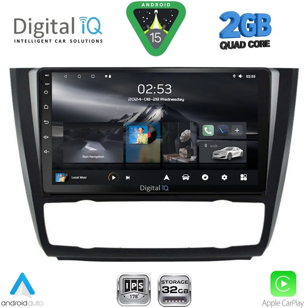 Φωτογραφία προϊόντος: DIGITAL IQ RSD 1040_CPA CLIMA (9inc) MULTIMEDIA TABLET for BMW S.1 E81-82-87-88 mod. 2004-2013