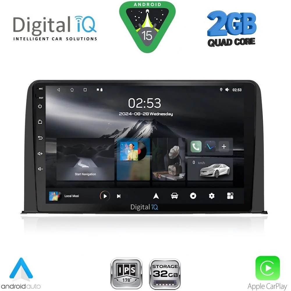 Φωτογραφία προϊόντος: DIGITAL IQ RSD 1199_CPA (10inc) MULTIMEDIA TABLET for HONDA CRV mod. 2017-2023