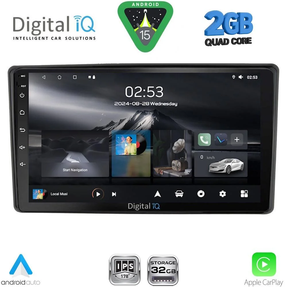 Φωτογραφία προϊόντος: DIGITAL IQ RSD 1701_CPA (10inc) MULTIMEDIA TABLET for TOYOTA RAIZE mod. 2020-2026