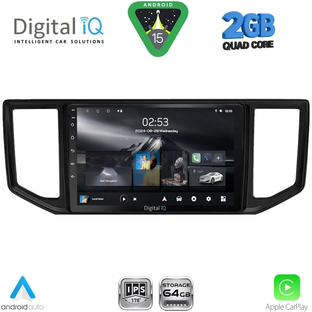 Φωτογραφία προϊόντος: DIGITAL IQ RSD 1753_CPA (10inc) MULTIMEDIA TABLET for VW CRAFTER mod. 2017-2026
