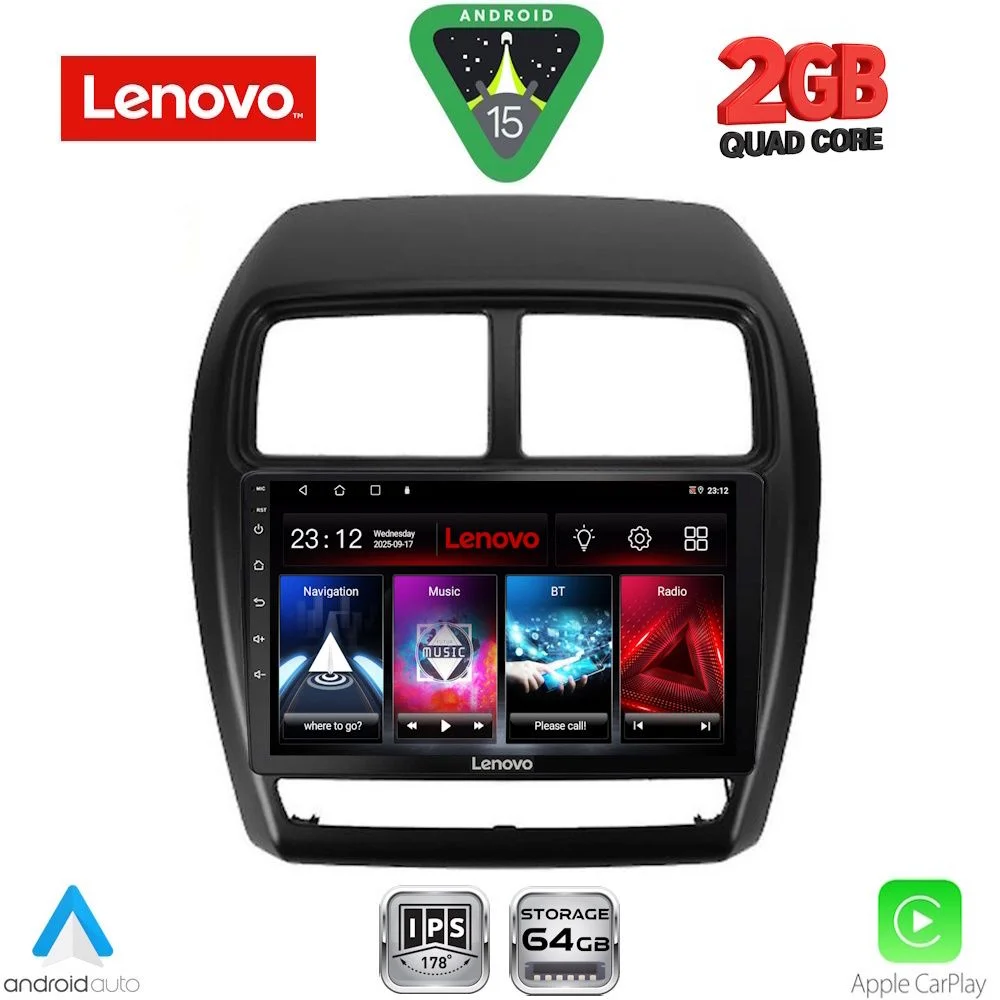 Φωτογραφία προϊόντος: LENOVO LVD 2431_CPA (9inc) MULTIMEDIA TABLET for MITSUBISHI ASX mod. 2020-2023