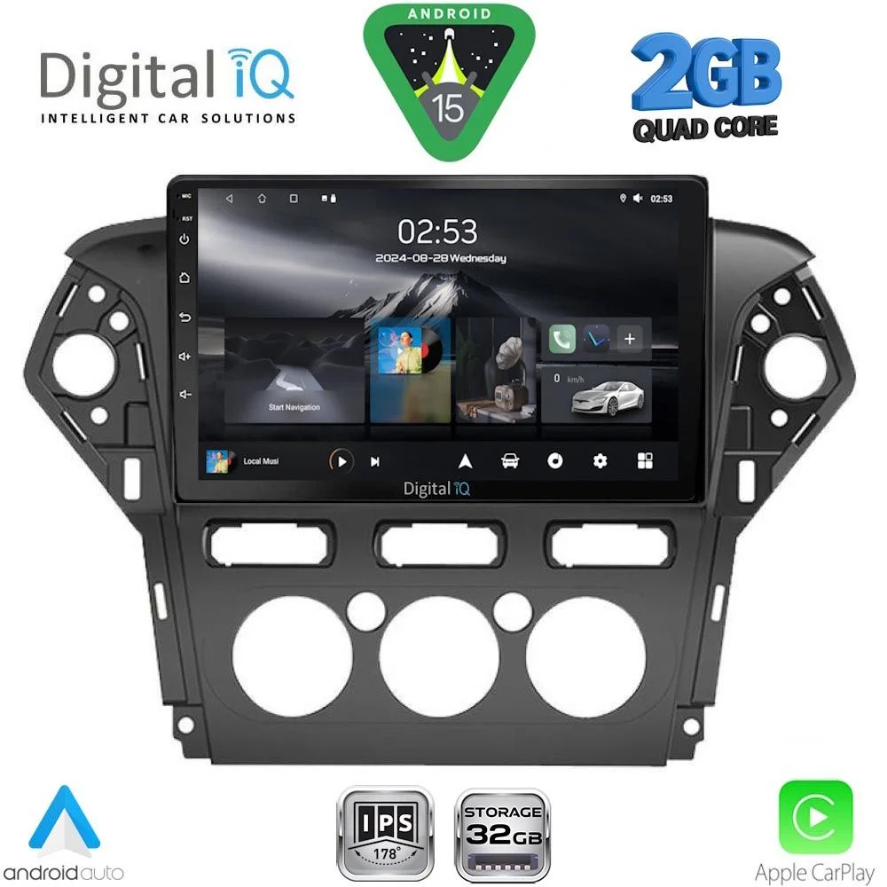 Φωτογραφία προϊόντος: DIGITAL IQ RSD 1163_CPA A/C (10inc) MULTIMEDIA TABLET for FORD MONDEO mod. 2011-2013