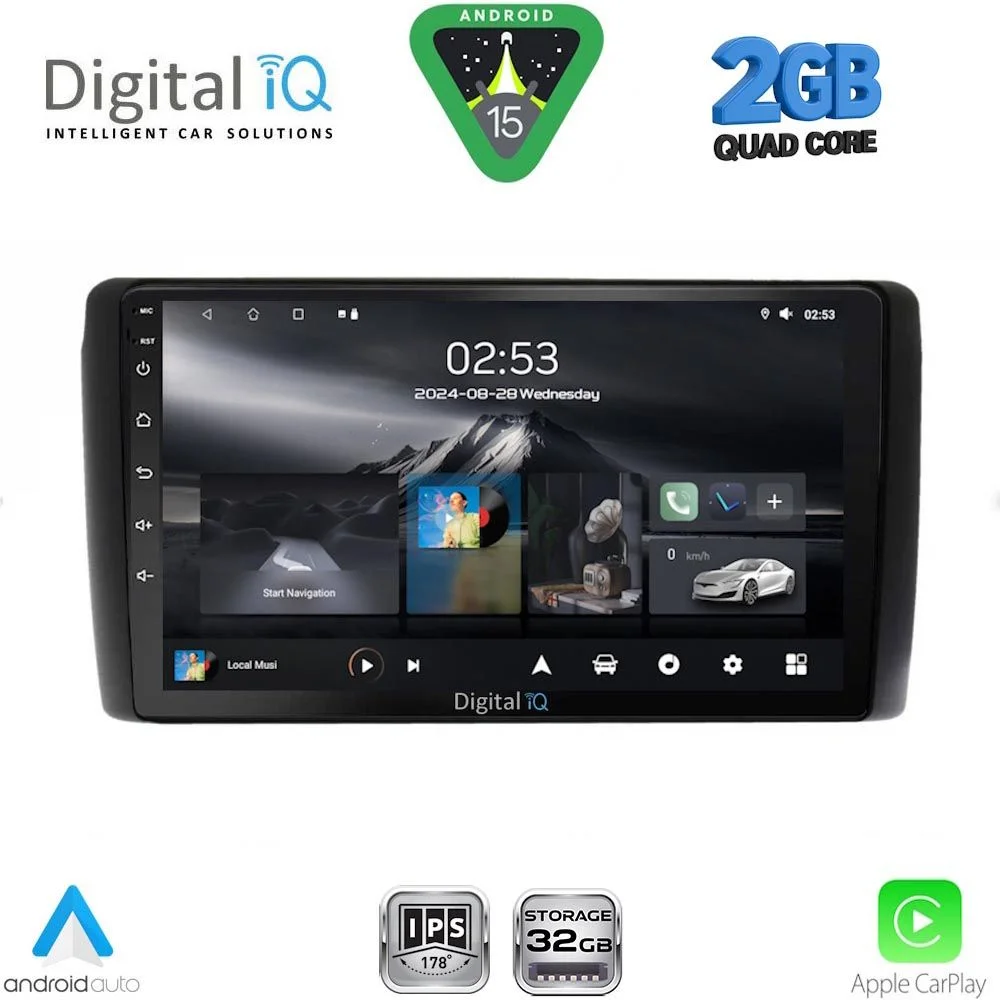 Φωτογραφία προϊόντος: DIGITAL IQ RSD 1472_CPA (9inc) MULTIMEDIA TABLET for NISSAN LEAF mod. 2009-2017