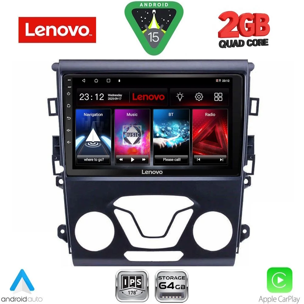 Φωτογραφία προϊόντος: LENOVO LVD 2164_CPA A/C (9inc) MULTIMEDIA TABLET for FORD MONDEO mod. 2014-2025