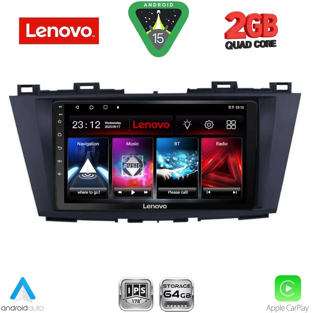 Φωτογραφία προϊόντος: LENOVO LVD 2371_CPA (9inc) MULTIMEDIA TABLET for MAZDA 5 mod. 2011-2020