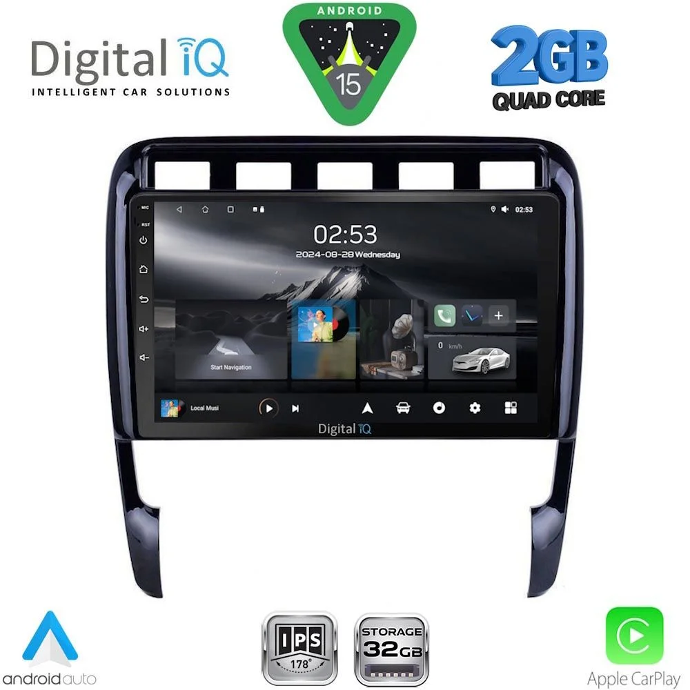 Φωτογραφία προϊόντος: DIGITAL IQ RSD 1535_CPA (9inc) MULTIMEDIA TABLET for PORSCHE CAYENNE mod. 2002-2011