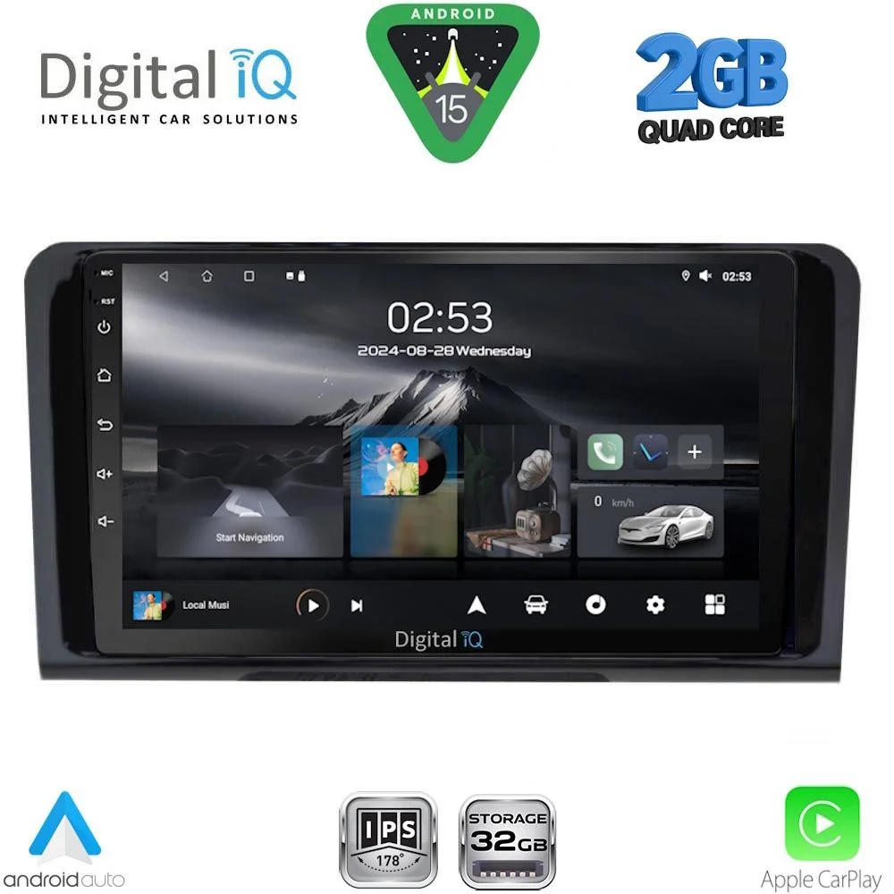 Φωτογραφία προϊόντος: DIGITAL IQ RSD 1414_CPA (9inc) MULTIMEDIA TABLET for MERCEDES ML (W164) – GL (X164) mod. 2005-2011