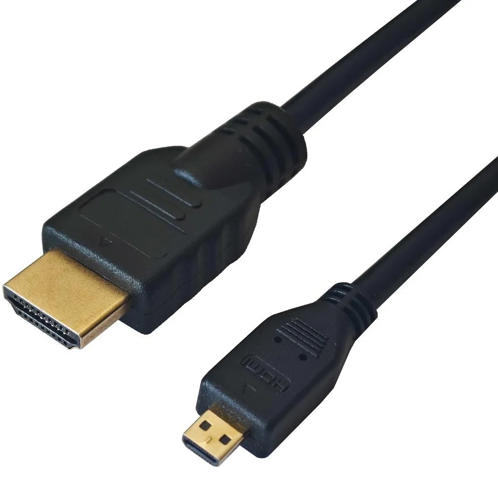 Φωτογραφία προϊόντος: Καλώδιο HDMI σε Micro HDMI Yenkee YCH 315 2.0 4K/60Hz Gold Plated Μαύρο 1.5m
