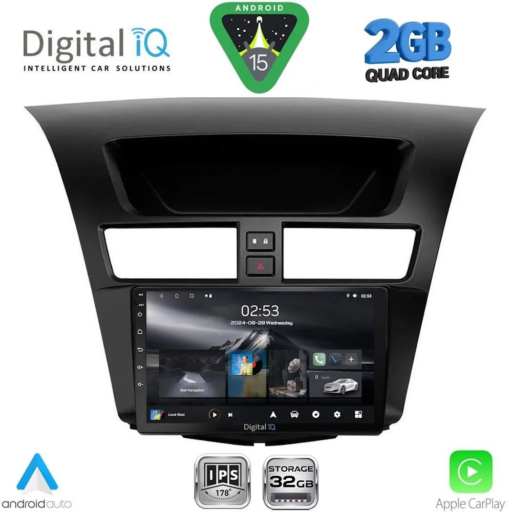 Φωτογραφία προϊόντος: DIGITAL IQ RSD 1364_CPA (9inc) MULTIMEDIA TABLET for MAZDA BT50 mod. 2012-2019
