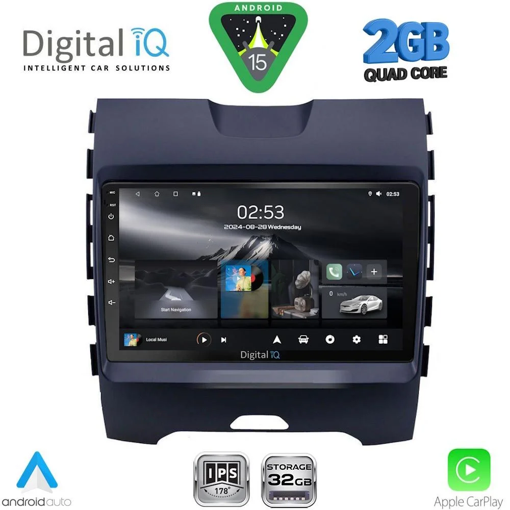 Φωτογραφία προϊόντος: DIGITAL IQ RSD 1152_CPA (9inc) MULTIMEDIA TABLET for FORD EDGE mod. 2015-2023