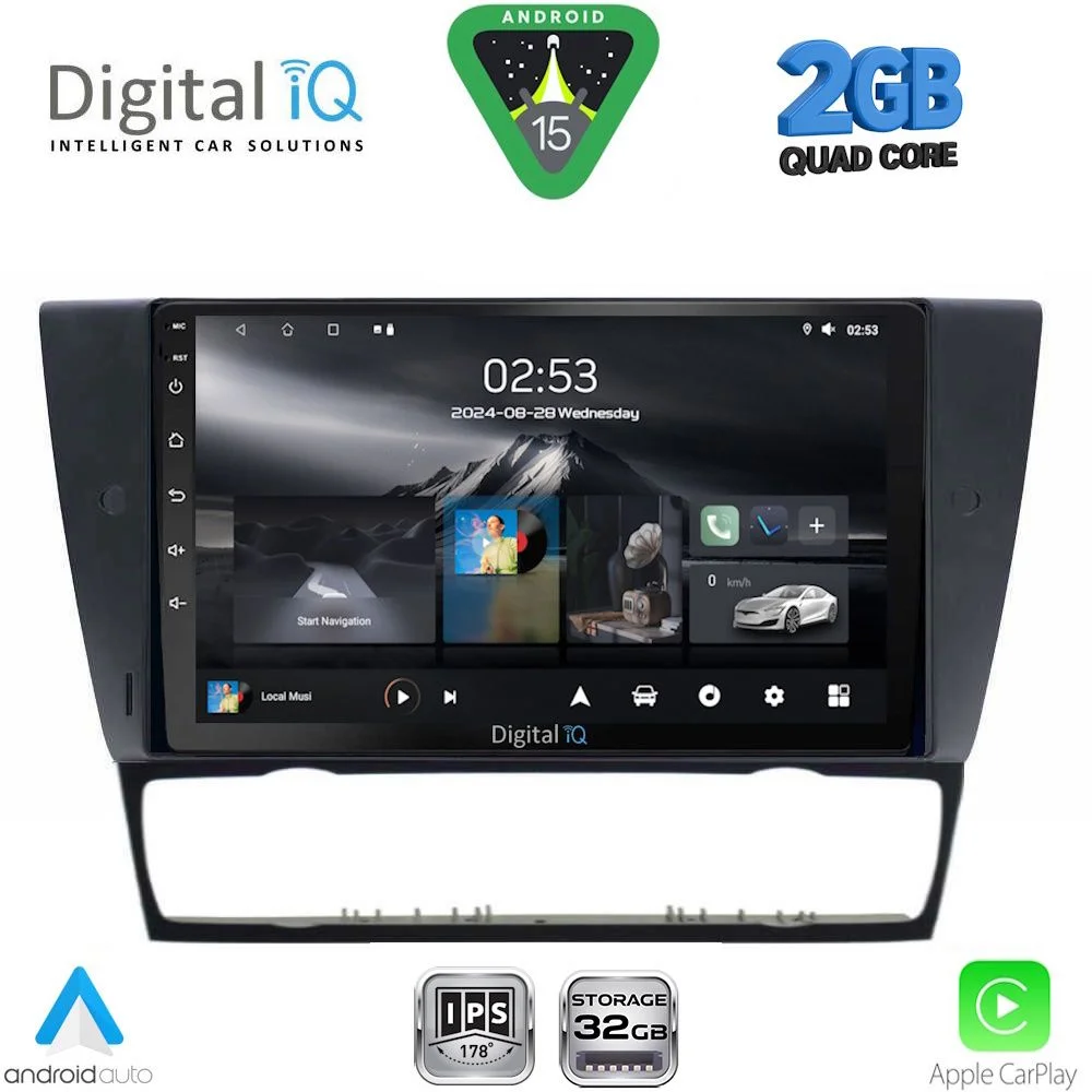 Φωτογραφία προϊόντος: DIGITAL IQ RSD 1043_CPA (9inc) MULTIMEDIA TABLET for BMW E90-E91-E92-E93 mod. 2005-2012
