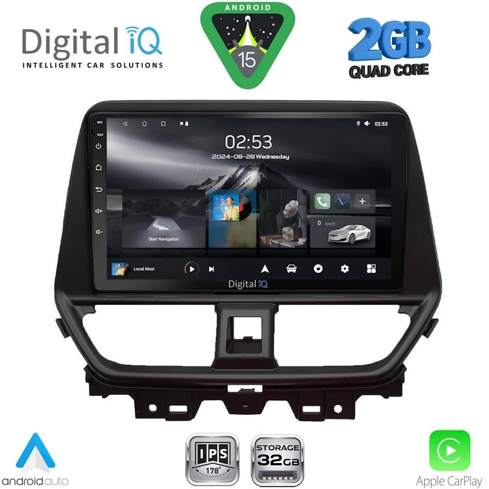 Φωτογραφία προϊόντος: DIGITAL IQ RSD 1673_CPA (9inc) MULTIMEDIA TABLET for SUZUKI BALENO mod. 2022-2026