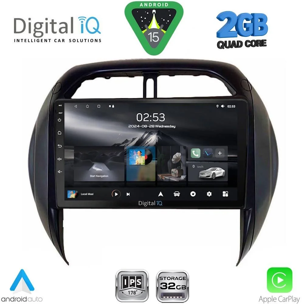 Φωτογραφία προϊόντος: DIGITAL IQ RSD 1730_CPA CLIMA (9inc) MULTIMEDIA TABLET for TOYOTA RAV 4 mod. 2000-2006