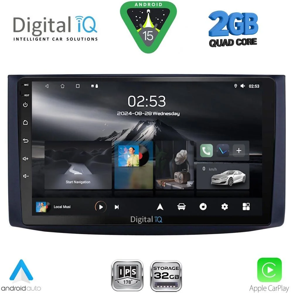 Φωτογραφία προϊόντος: DIGITAL IQ RSD 1072_CPA (9inc) MULTIMEDIA TABLET for CHEVROLET AVEO mod. 2006-2010